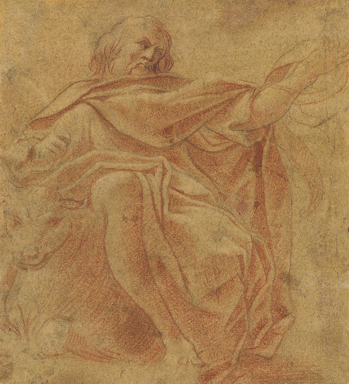 LUDOVICO CARRACCI (Bologna 1555-1619 Bologna) St. Luke.